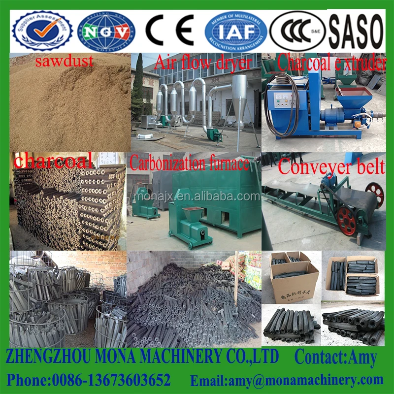 Shell|Rice Husk|Wood Sawdust Charcoal Briquette Making Machine price