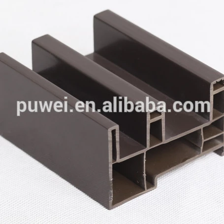 China factory sliding window pvc profile/plastic extrusion pvc window profile manufacturer/pvc door profile