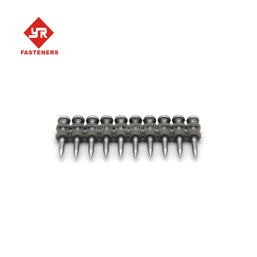 sales promotion 22mm 32mm nails for gas gun with Colored washer