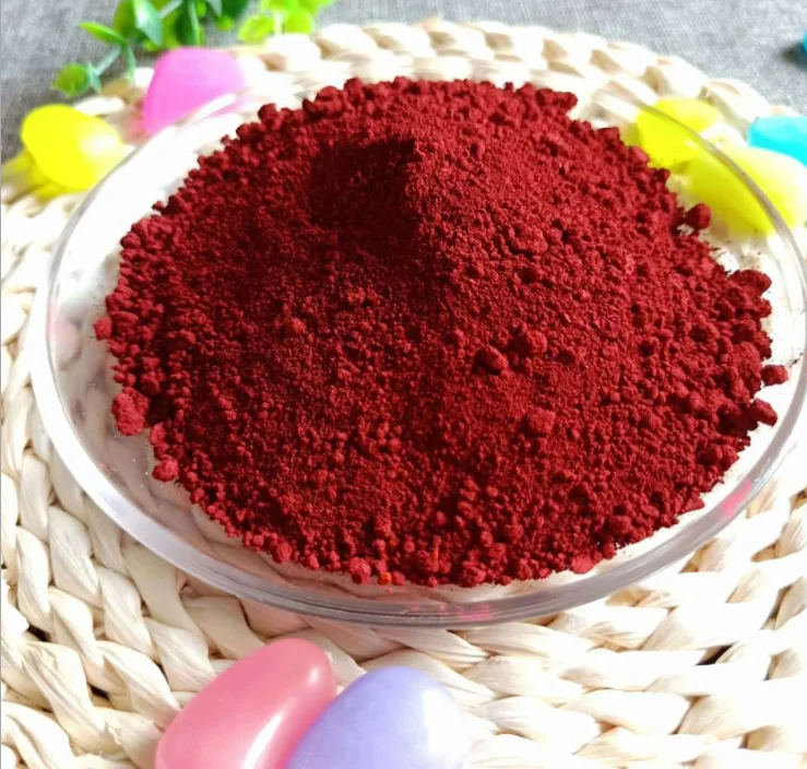 Industry Usage Iron Oxide Pigment Red color Fe2O3 C.I. 77491 / PR-101