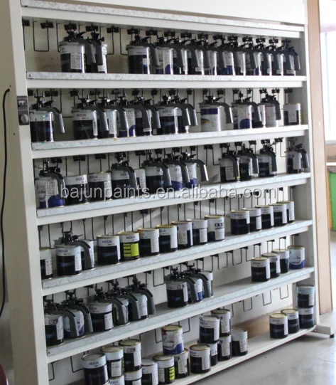 
B319 Chestnut red Auto refinishes 1k Metallic basecoat Colors from China supplier 