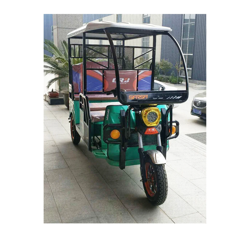 
Hot sale electric complete tricycle rickshaw three wheels tricycle for passager for market 