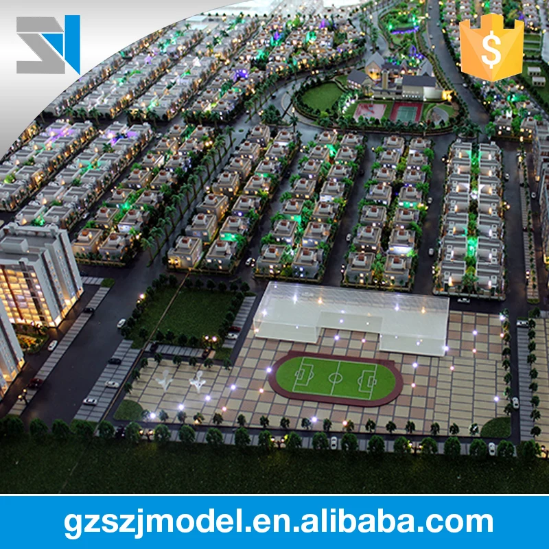 Новейшие технологии, чтобы сделать Индию ночлежный дом архитектора модель здания