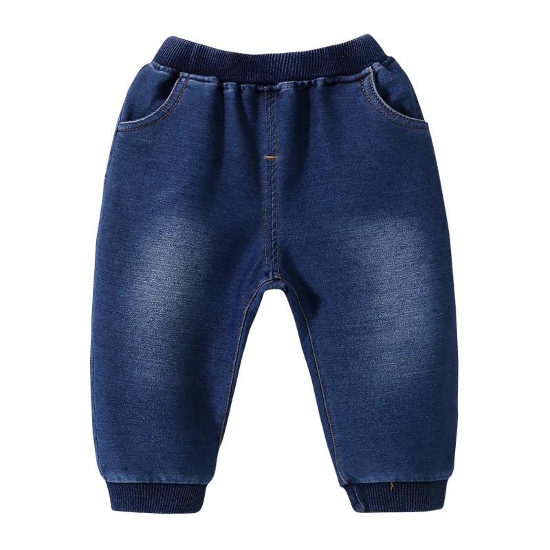 
Comfortable jeans baby black and blue colors pants wholesale baby casual pants 