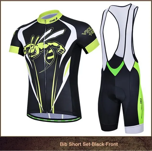 Новинка 2015 Cheji оса стиль черный цвет велоодежда высокое качество ткани принять обычаи