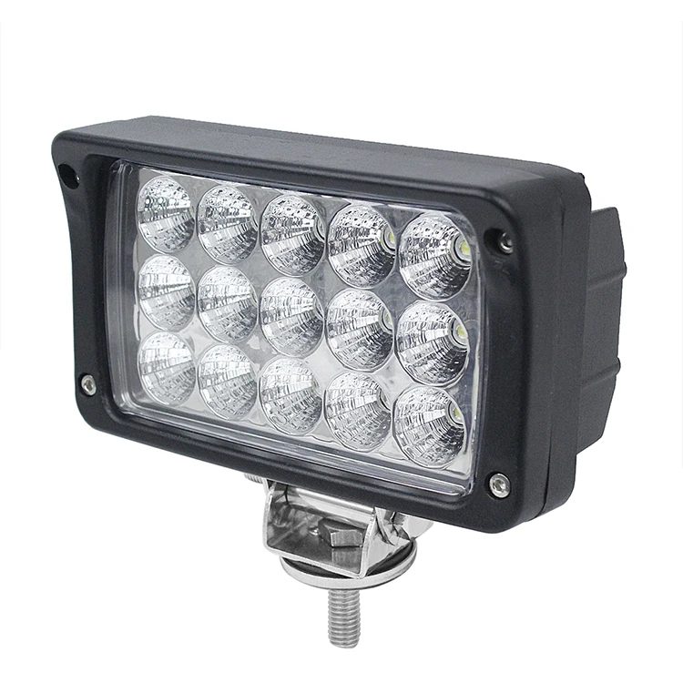 square 45w led work light for truck , led worklight