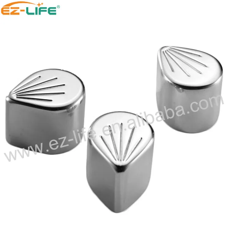 2021 Hot Sale Bar Accessories Stainless Cubes Whiskey Chill Stone With Customer Logo