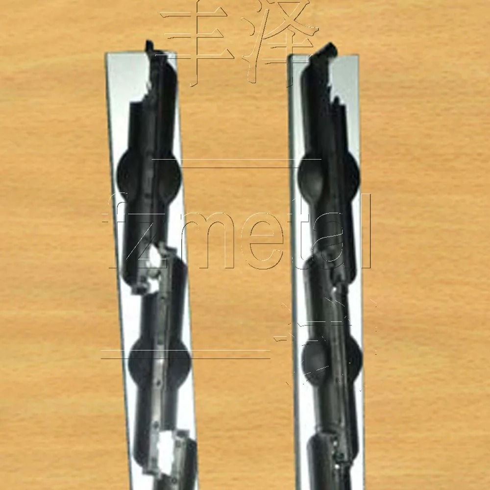 C2 Adjustable shutter Frosted Glass Jalousie aluminum plastic louvre frame aluminum louvre frame