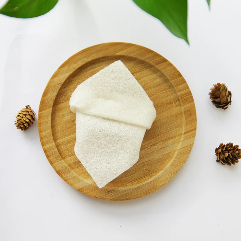 Biodegradable moisturizing 100% natural konjac magic towel
