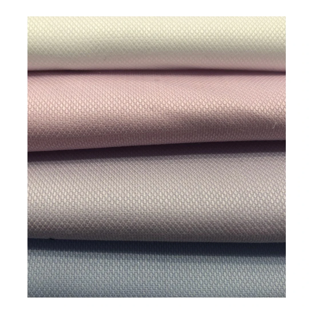 
hot sale new design China factory directly support cotton polyester tencel fiber woven dobby solid shirt cloth fabric 