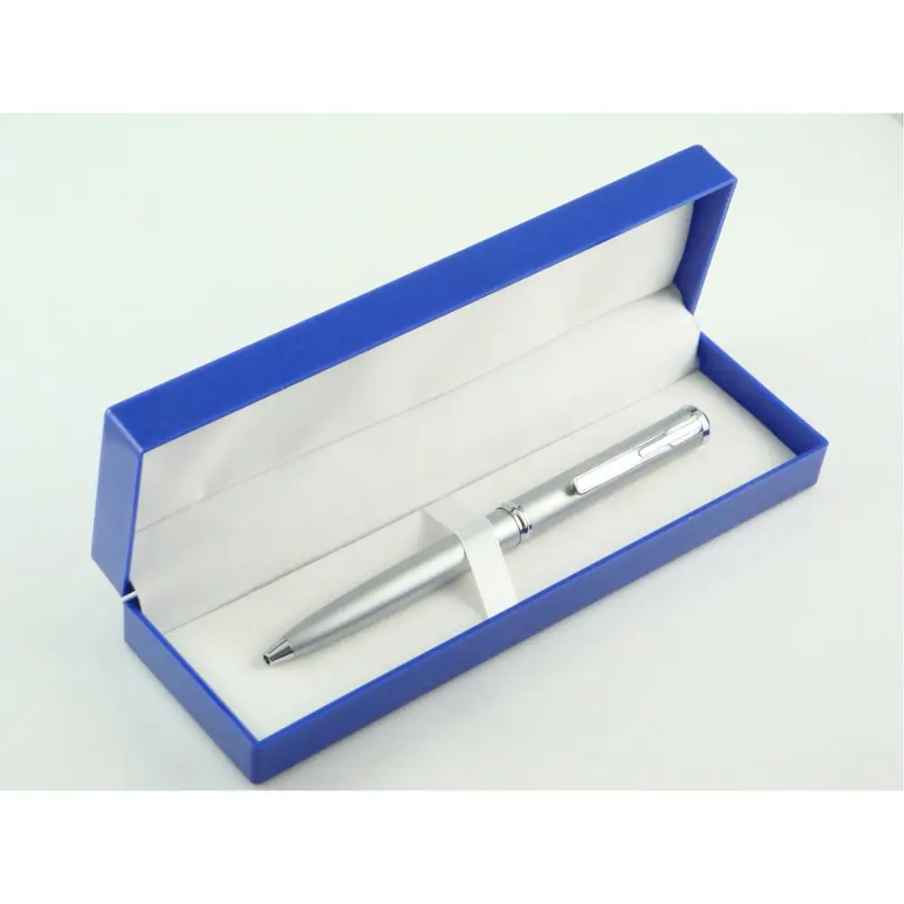 Custom Personal Name Seals Executive Self-inking Stamp Pen Metal Gold Silver Stamp Pen with case