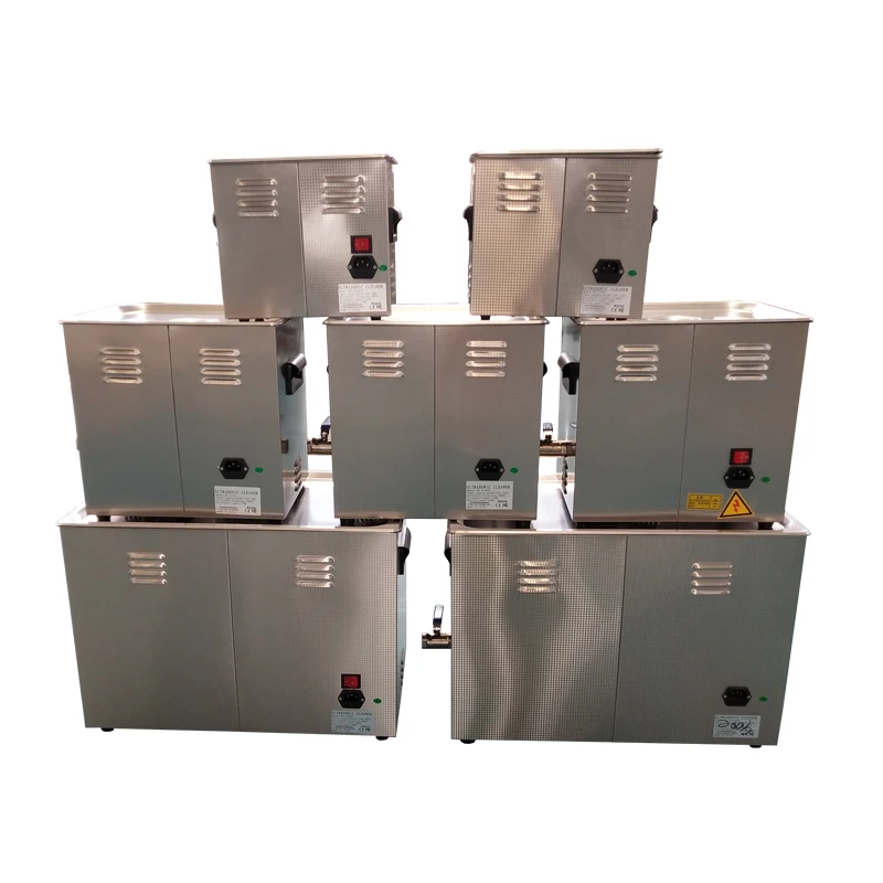 6L Ultrasonic Jewelry Bracelet Cleaner Side Sinobakr with Basket Stainless Steel Digital Display Down 330x180x330mm BK-240E