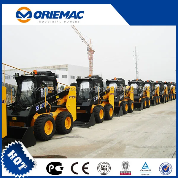 Горячие продажи Новой строительной техники XCMG XT750 минипогрузчик/мини фронтальный погрузчик