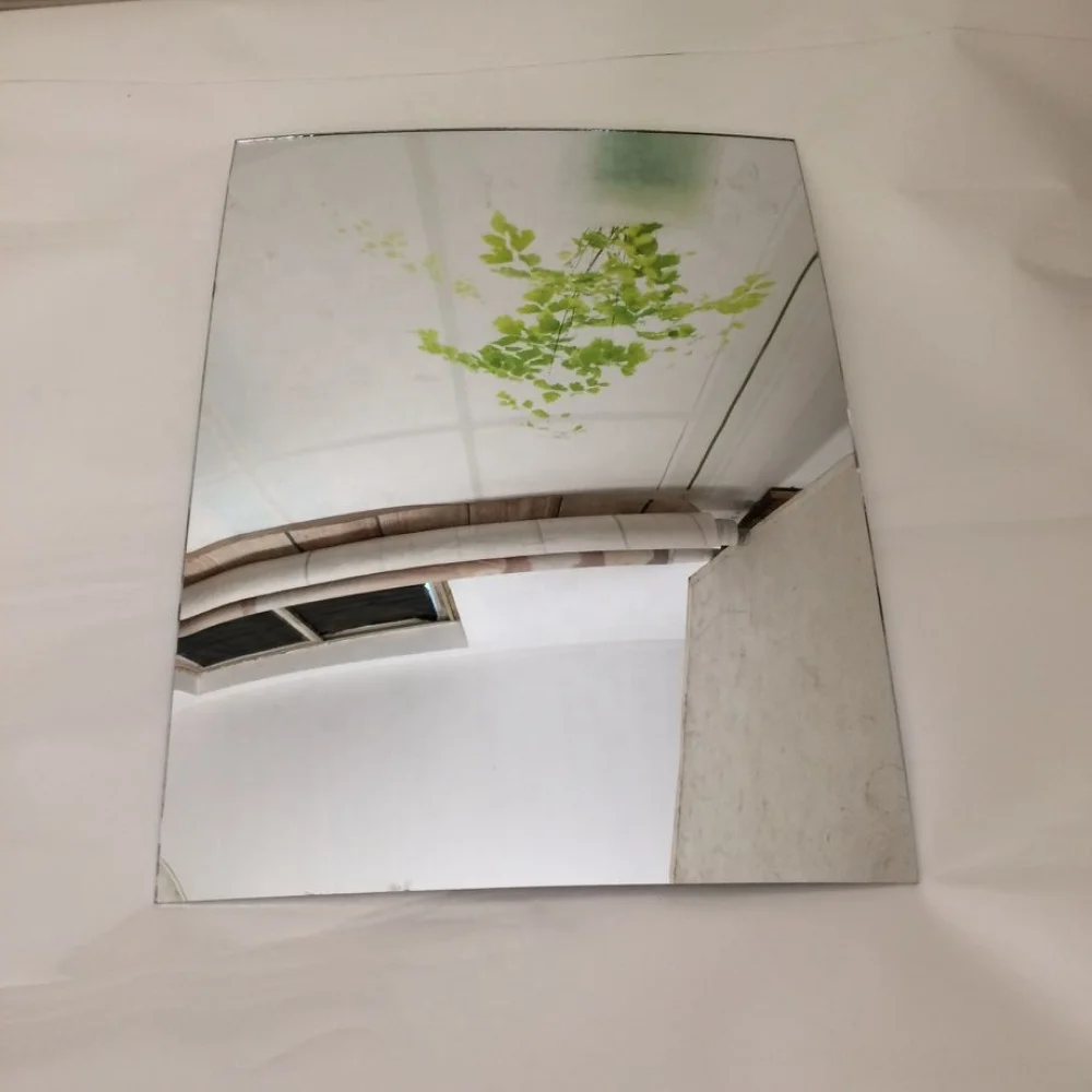 Wholesale and retail factory sell clear 2mm float glass convex mirror 305mm*407mm