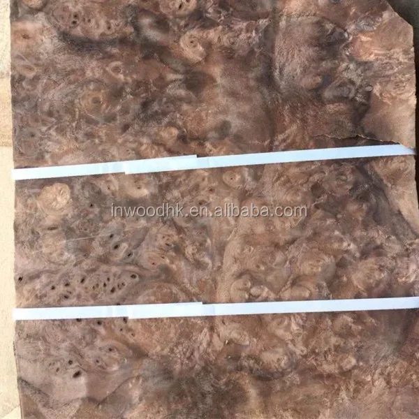Fancy Walnut Burl Veneer for Decoration