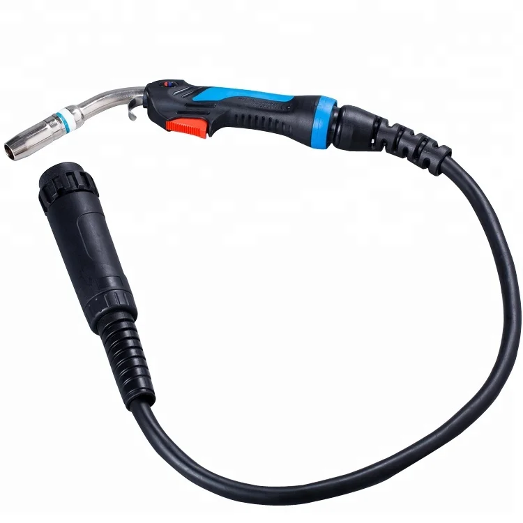 HAURUI High Quality  MB25AK MIG Gas Welding Torch With Euro Connector