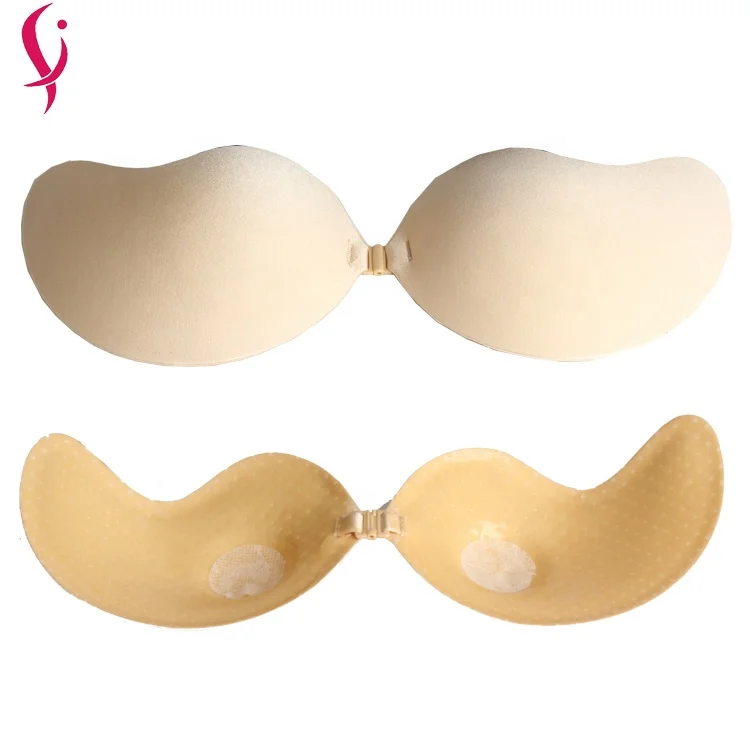 Ladies Lingerie Accessory Manufacture Super Invisible Silicone  Bra