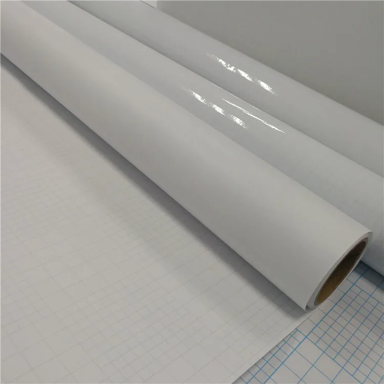Glossy soft PVC film, transparent adhesive lamination vinyl