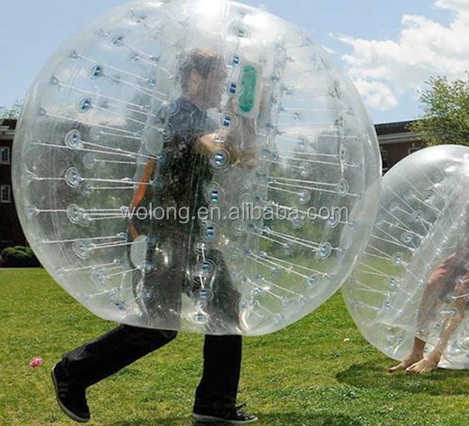 Human size knocker ball inflatable bumper bubble soccer football zorb ball for adult