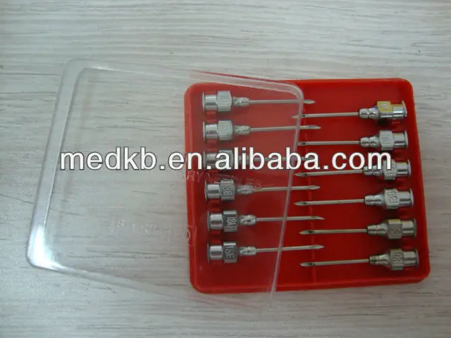 Veterinary Stainless Steel Needle luer lock