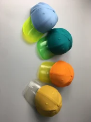 2022 Hot Sale KaiHong Transparent Visor Baseball Summer hats From BSCI Audit Factory Sedex 4P Audit Factory