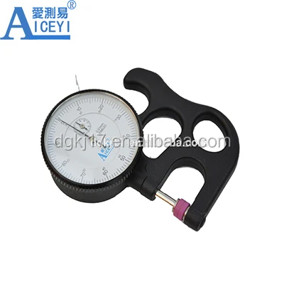 Portable digital micron thickness gauge dial indicator thickness gage