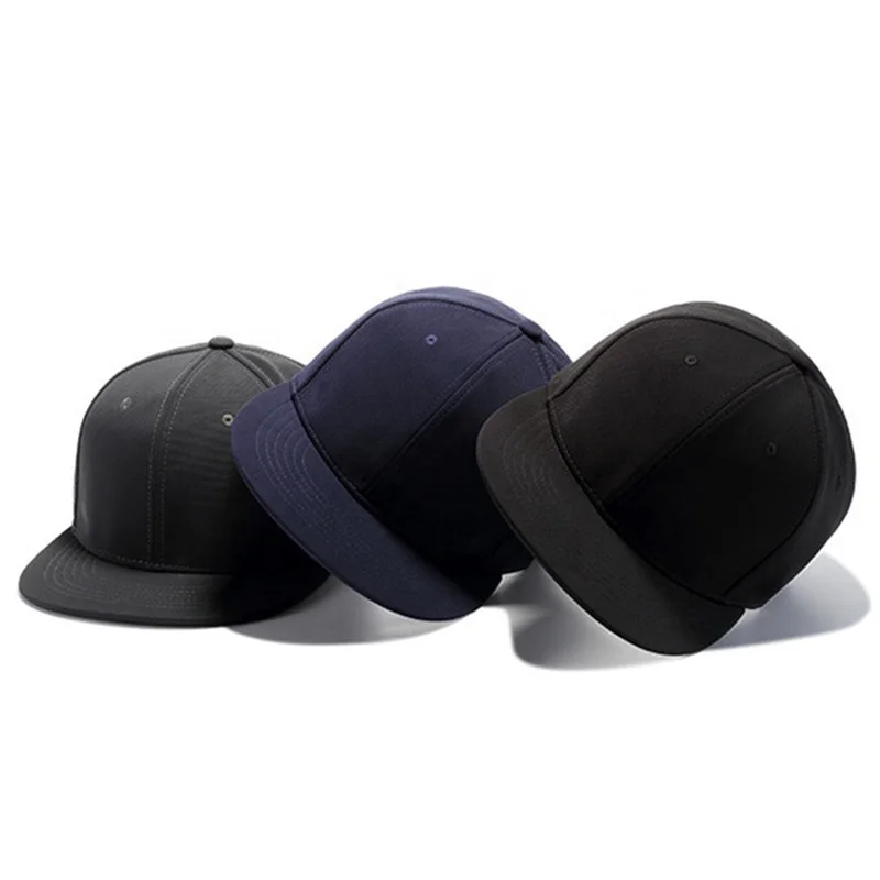 5% OFF wholesale cheap blank plain black caps without logo