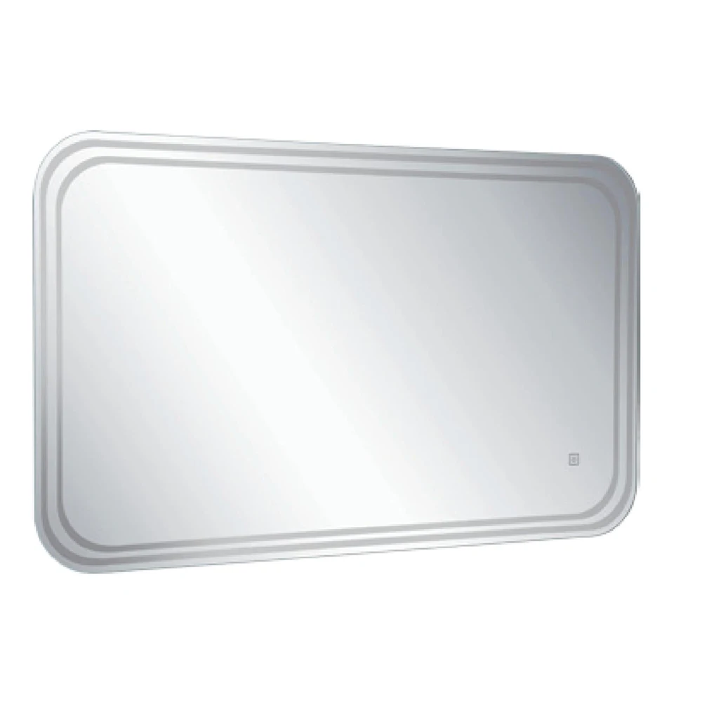 
Luxury Decorative Washroom Frameless Magnifying Make Up Vanity Sensor Touch Large Smart Wall Mirror For Bathroom 