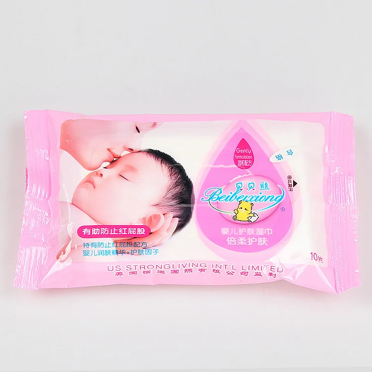 
 Daily Cleaning Push Clean Baby Wet Wipes  