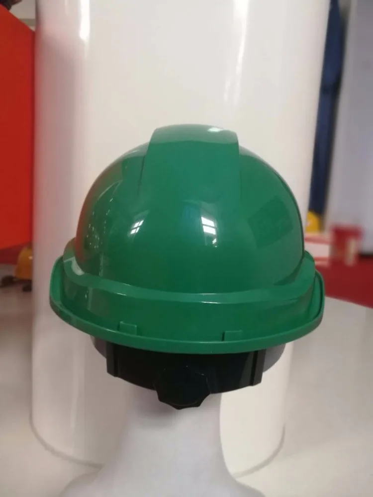 T Type Working Hard hats Green safety helmet for Construction