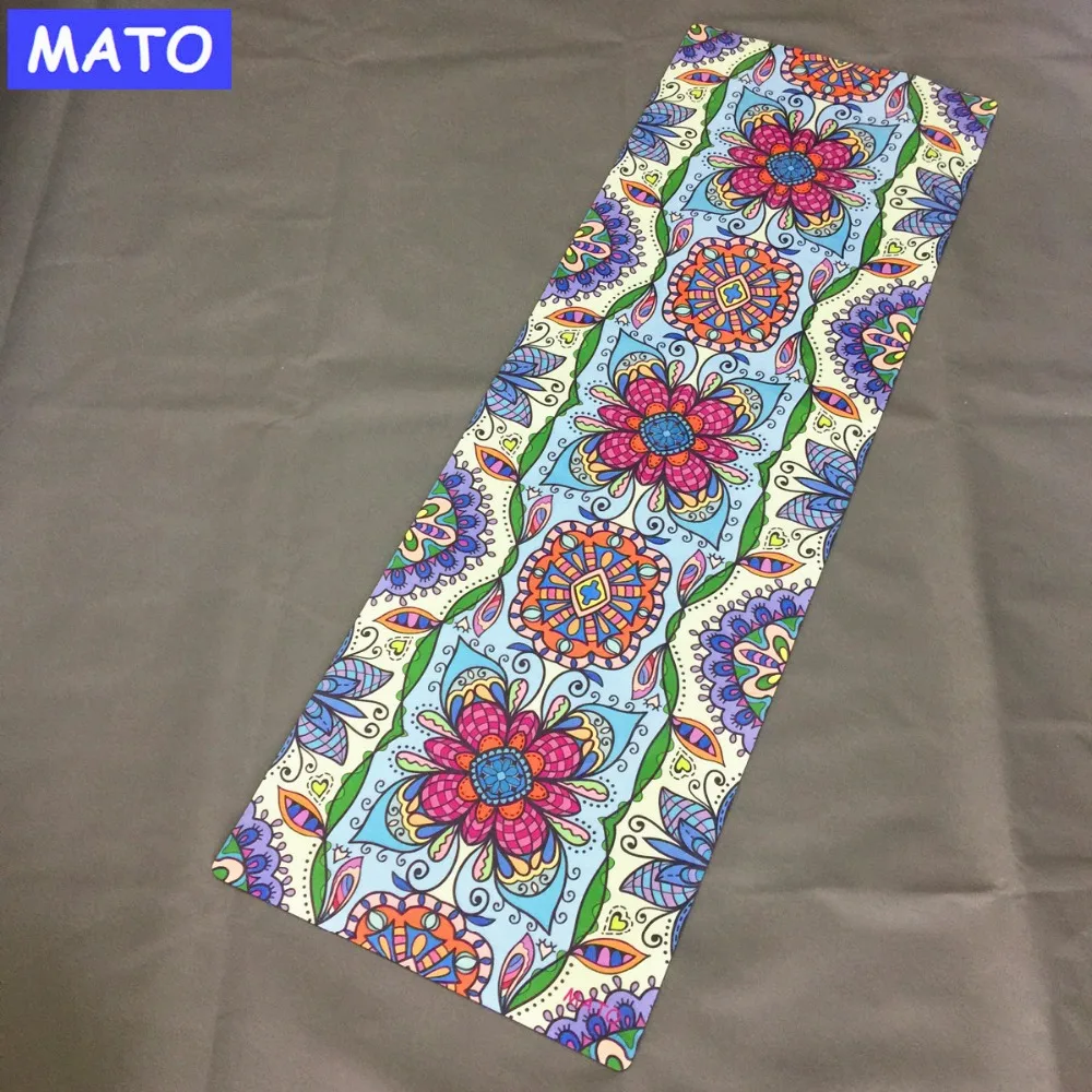 
MATO Non slip coating Zenergy Yoga Mat for Yoga Mat Factory 