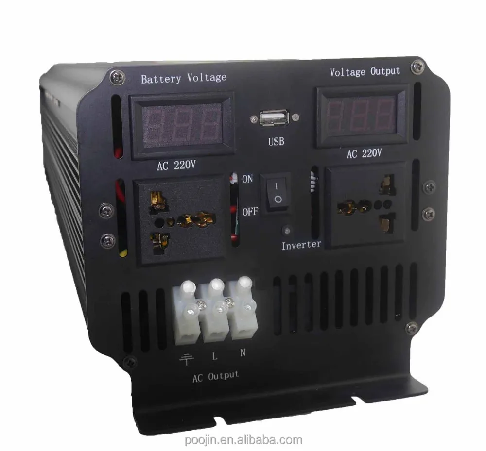 5000W 24V CE & ROHS сертифицированный инвертор солнечной энергии модифицированный синусоидальный мощности с большой емкостью