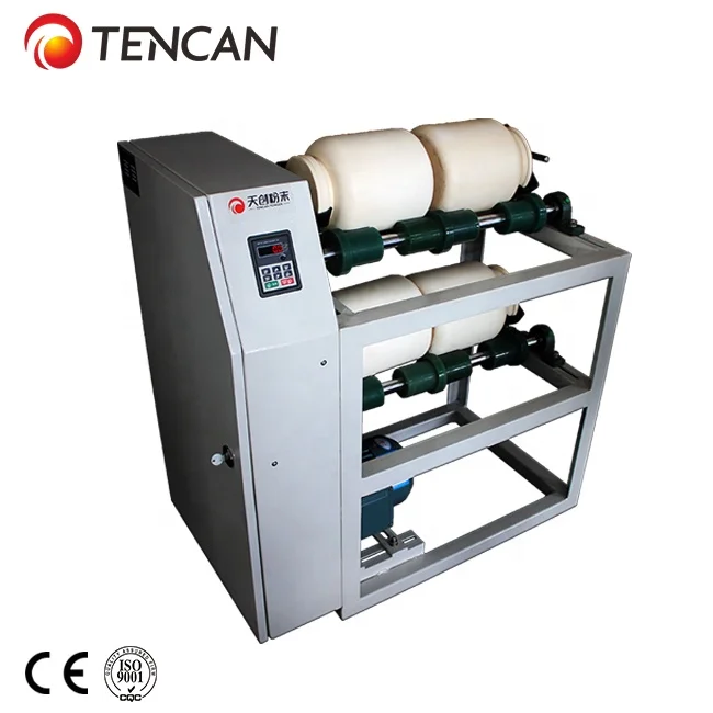 China Tencan GQM-4-5 USD1300 Simple Strctural Cheap Sale Dry and Wet Grinding Lab Roll Jar Mill