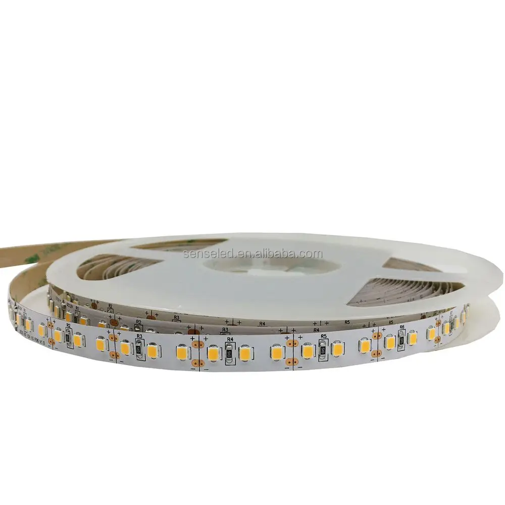 Светодиодная лента 2835 60d с сертификатом UL гибкая светодиодная 12 В теплым белым светом