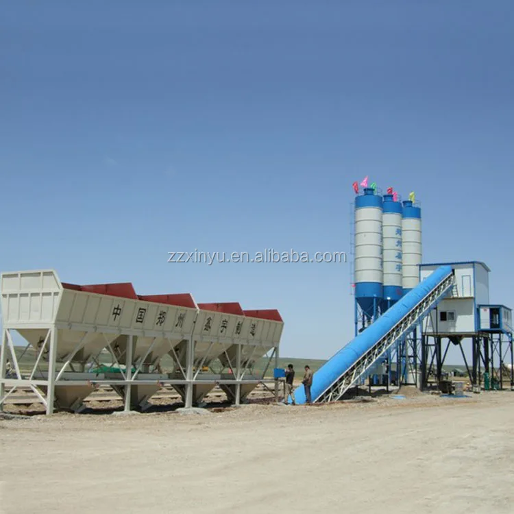 Competitive price automatic wet mix concrete batching plant