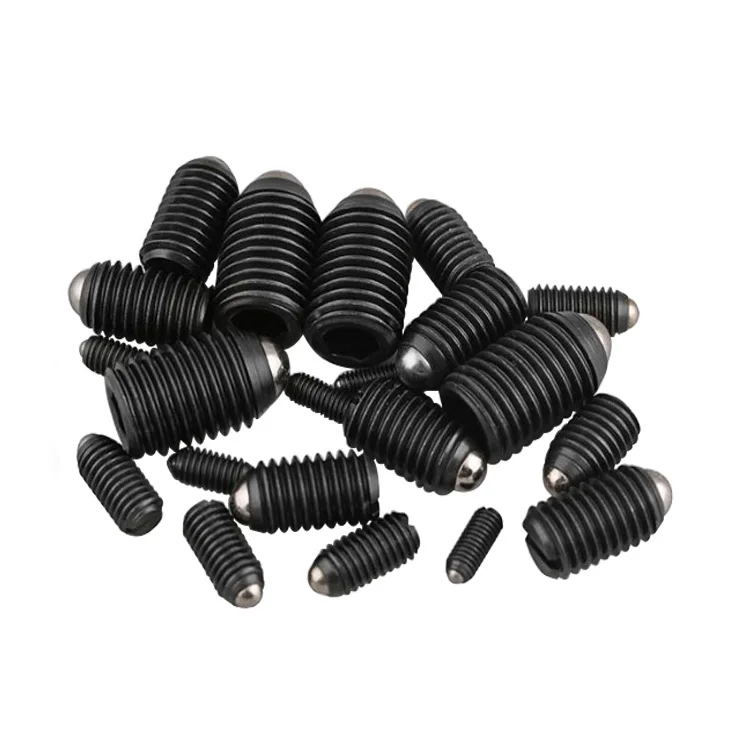 metal metric ball point bearing hexagon socket set screw  soft tip set screw