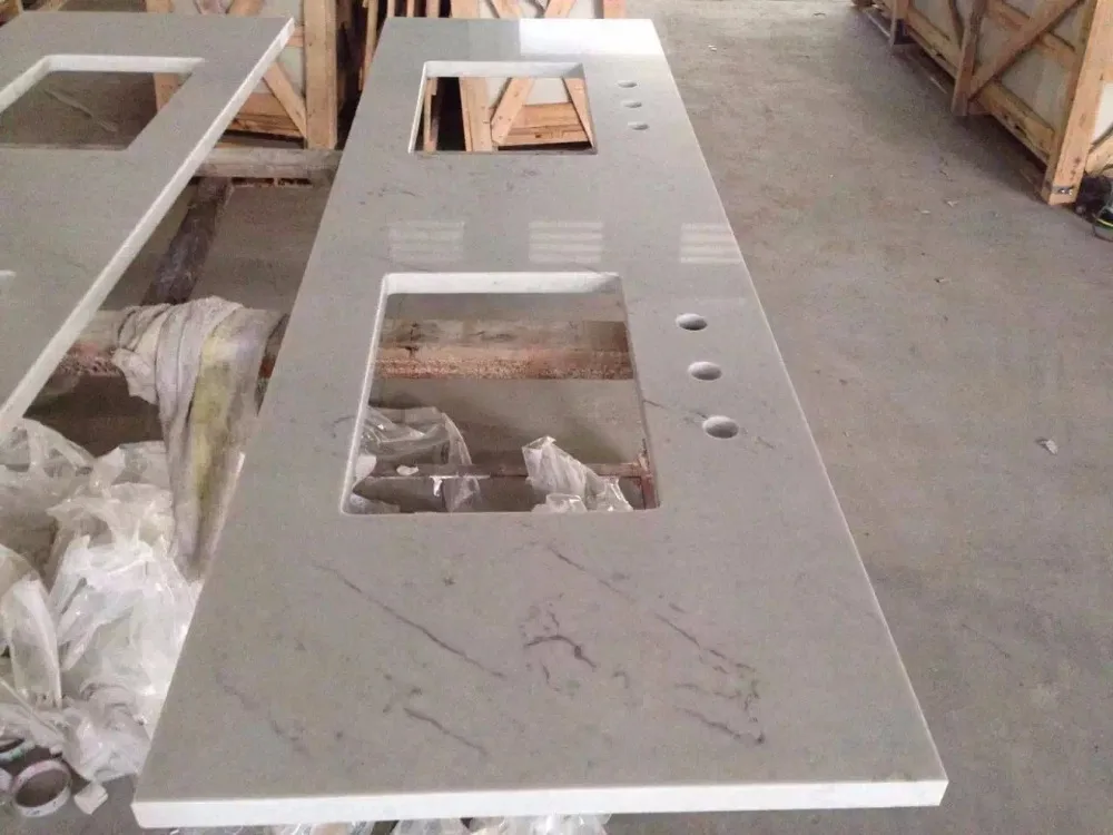 Luxurious Hot Selling Engineered Quartz Stone Countertop&Vanity top