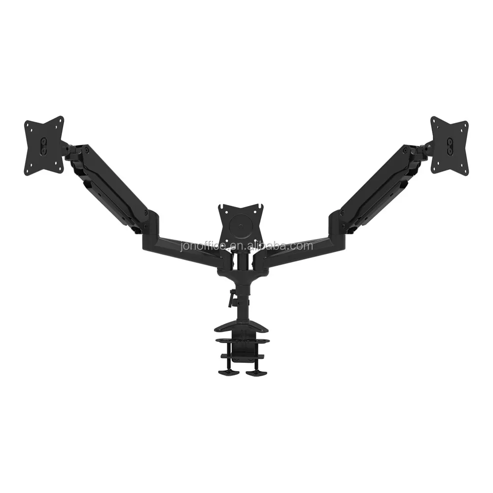 JEO YS-GA34U Gas Spring Counterbalance Mount Dual Monitor Stand/Holder ,Monitor Arm