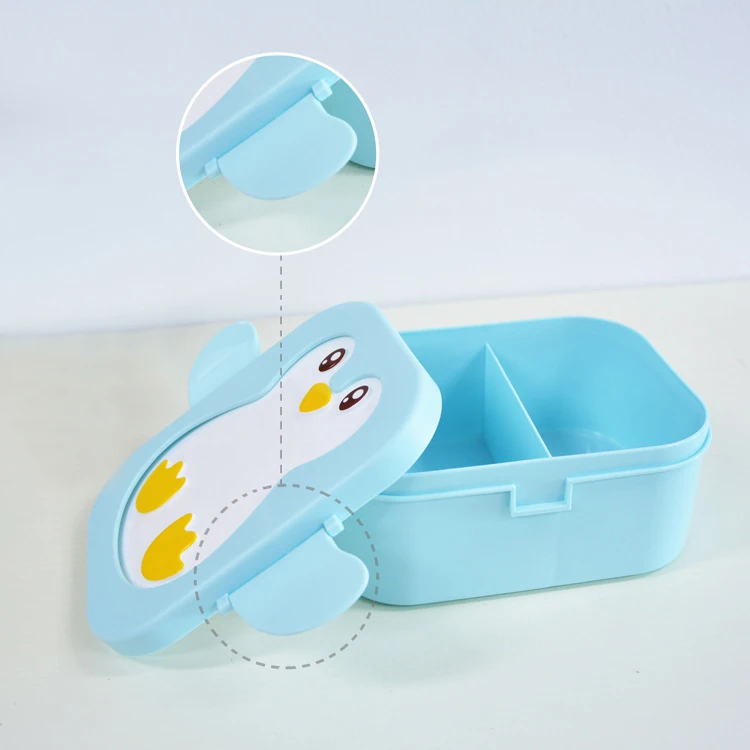 Multifunction professional production eco-friendly colorful  bento  box kitchen cartoon lovely lunch box