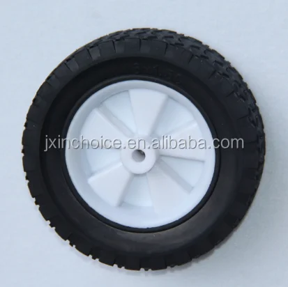 Высококачественные 6x1,5 дюйма твердые резиновые колеса для воздушного компрессора ручной грузовик/тачка