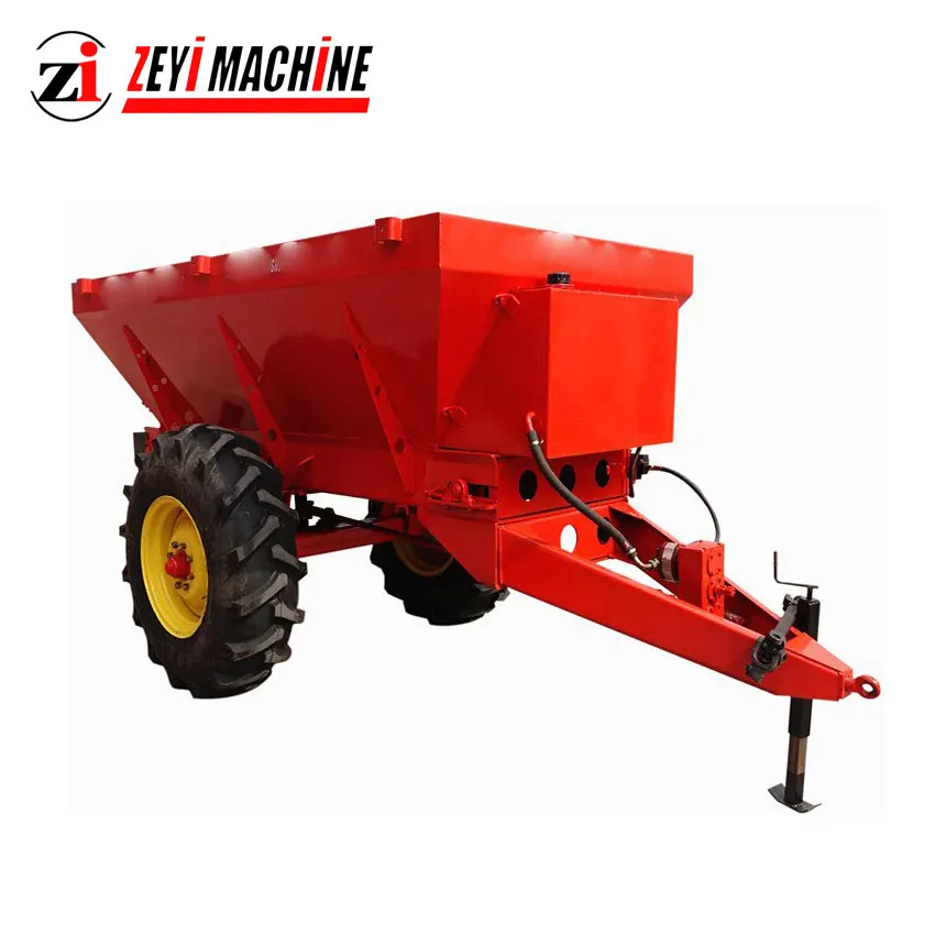 CE approved high quality tractor manure fertilizer spreaders hydraulic organic manure/fertilizer spreader