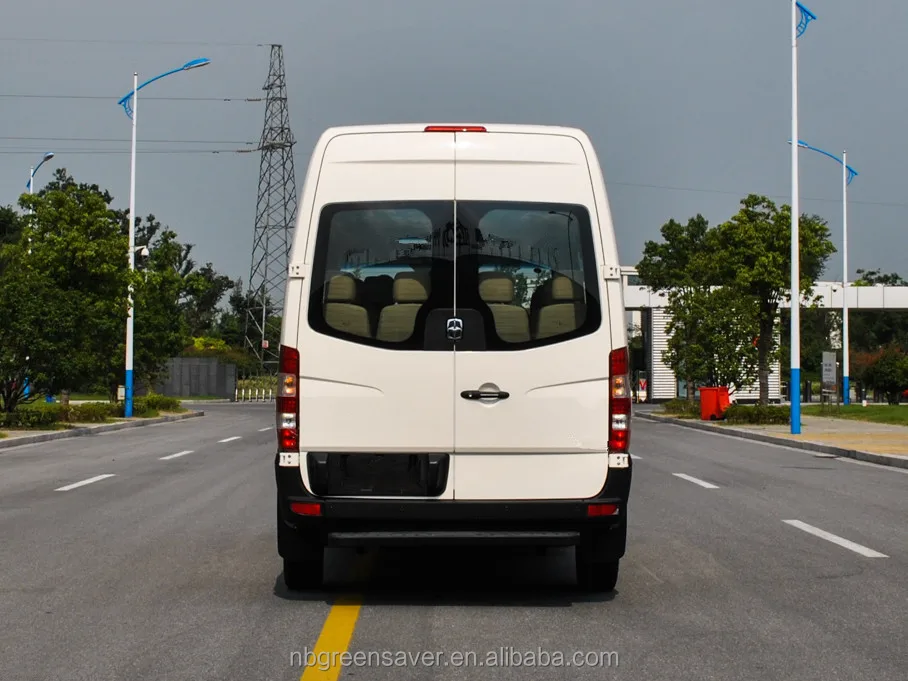 LHD/RHD Popular pure Electric van/bus with 10-17 seats and strong body
