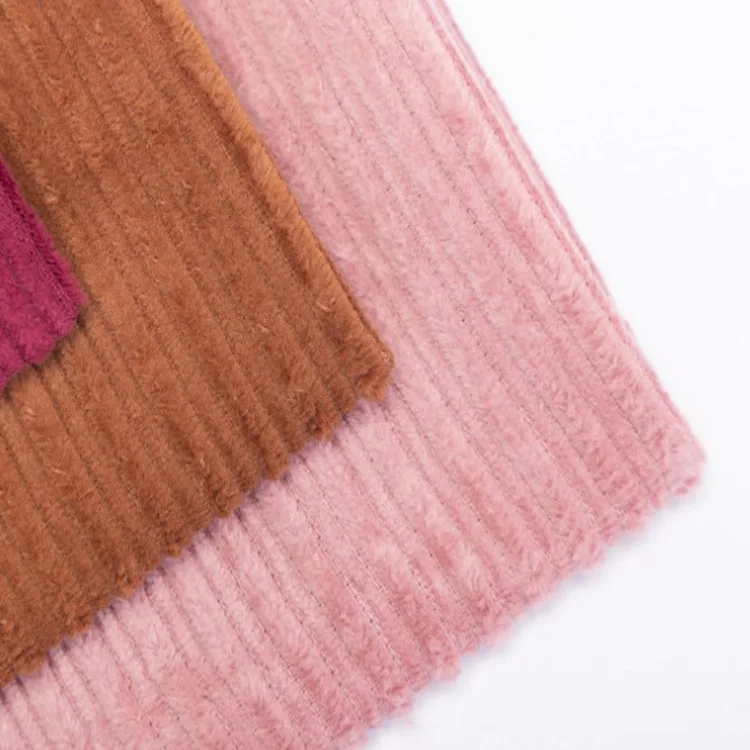 Good drapery 150cm width 370gsm thick 100% cotton 8 wale corduroy fabric for casual clothes