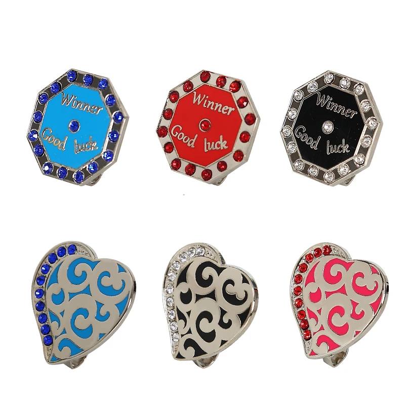 
Hot Selling Golf Ball Marker Magnetic Golf Hat Clip 