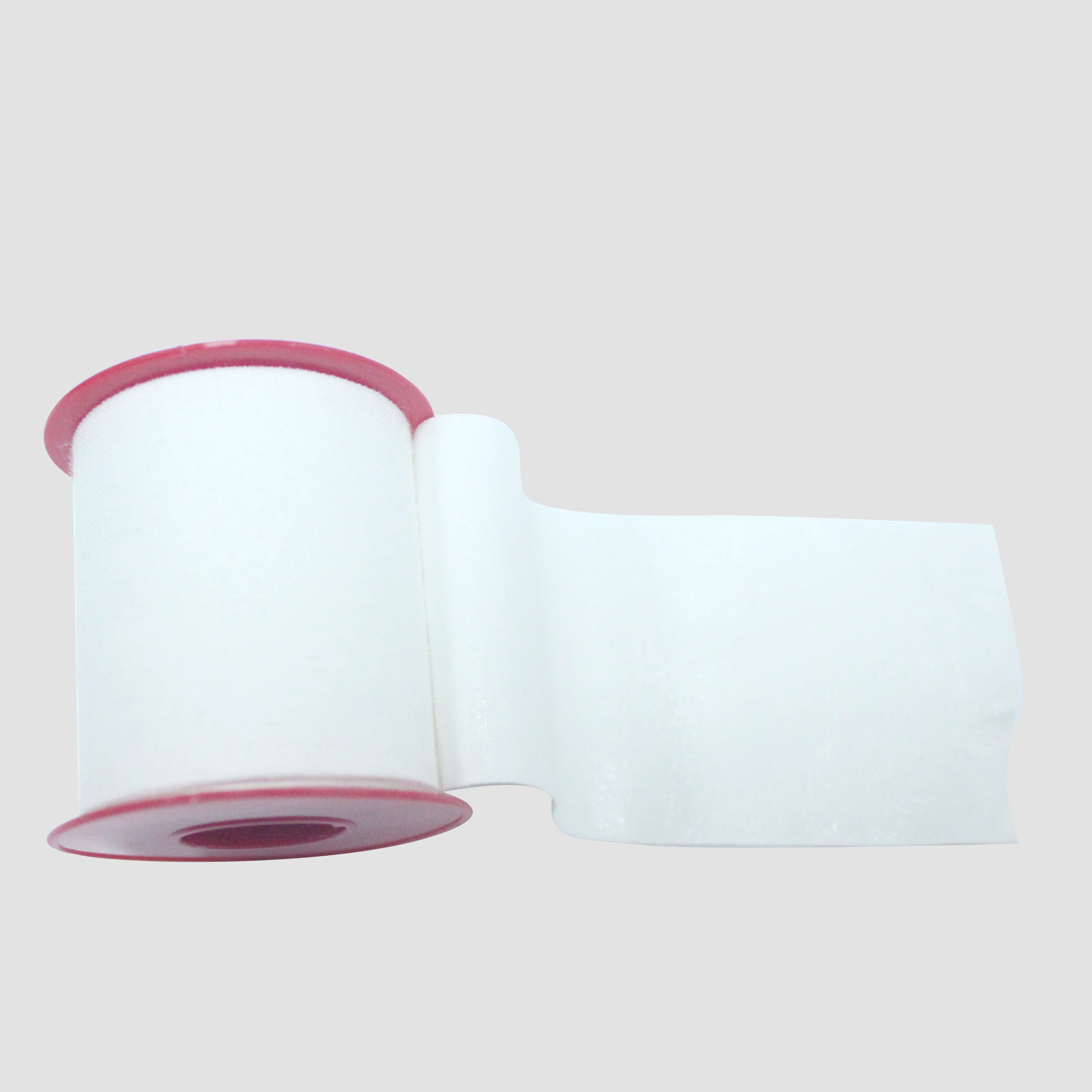 CE ISO 5cmX5m Manufactory of medical zinc oxide micropore tape adhesive plaster with plastic cover white color