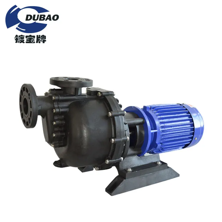 Acid and alkali horizontal self priming pumps, electric self-priming centrifugal sewage pump, chemical self priming pump
