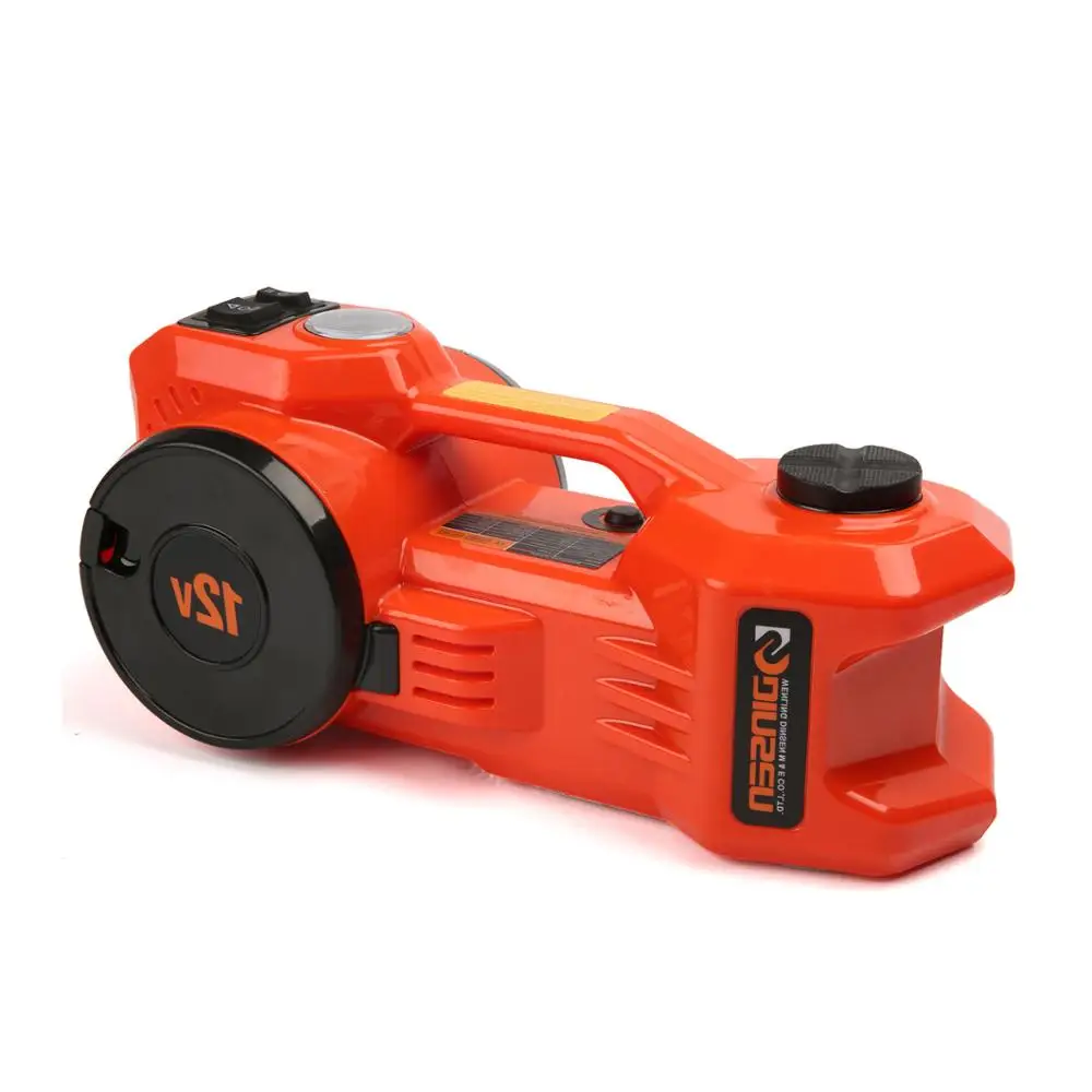 portable 12v dc car jack with inflator