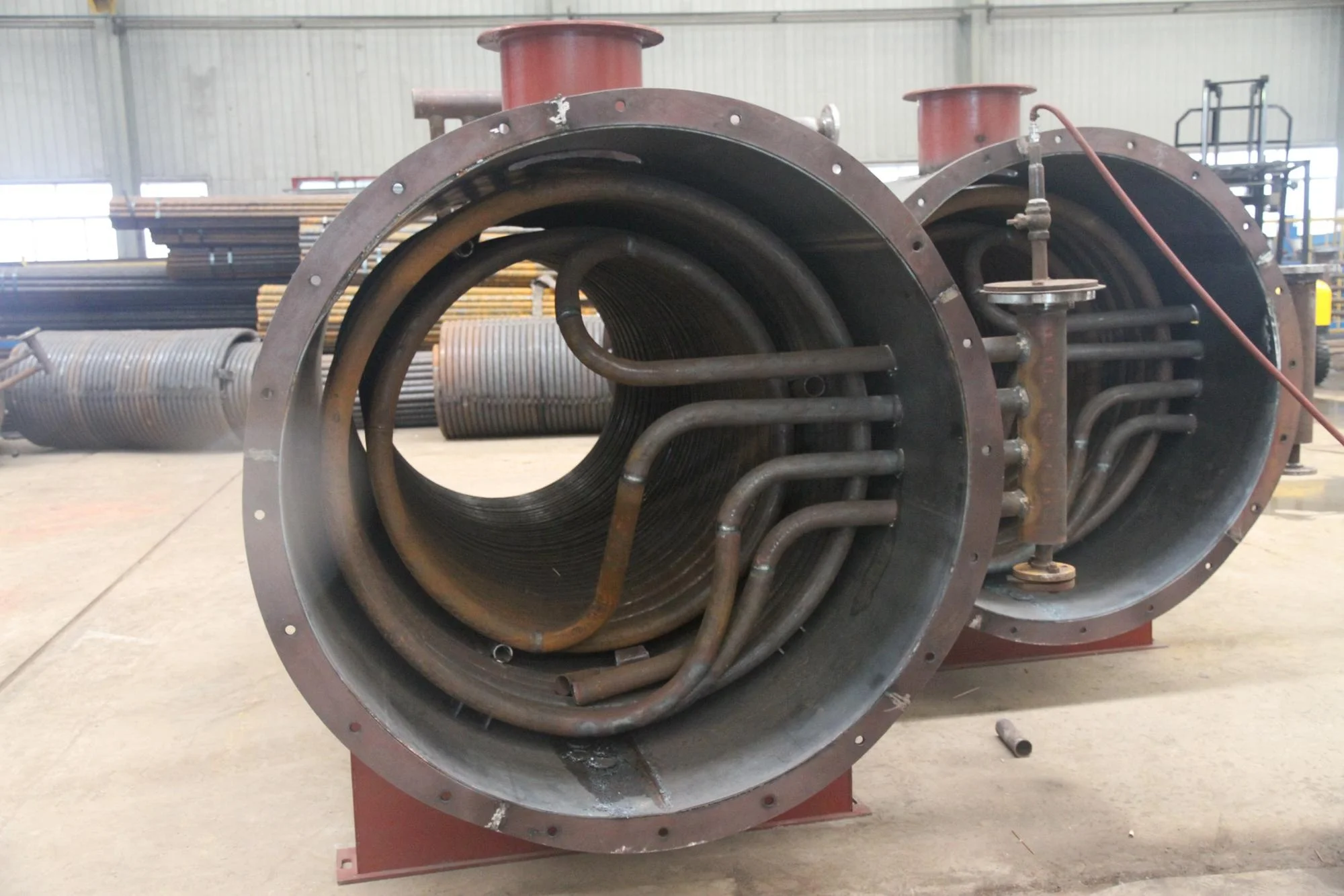 Vertical and horizontal automatic coal fired thermal oil boiler