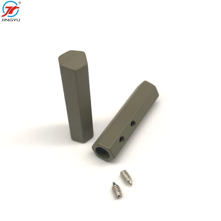 Custom high quality jewelry cord ends stopper  metal end cord