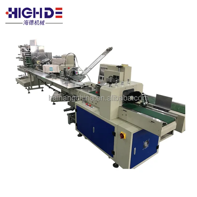 tableware disposable airline napkin salt pepper toothpick set plastic cutlery auto packaging line machine